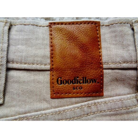 Goodfellow & Co‎ Flat  Jean Shorts Total Flex 10 1/2" Inseam Mens Size 42 Slim - Picture 10 of 10